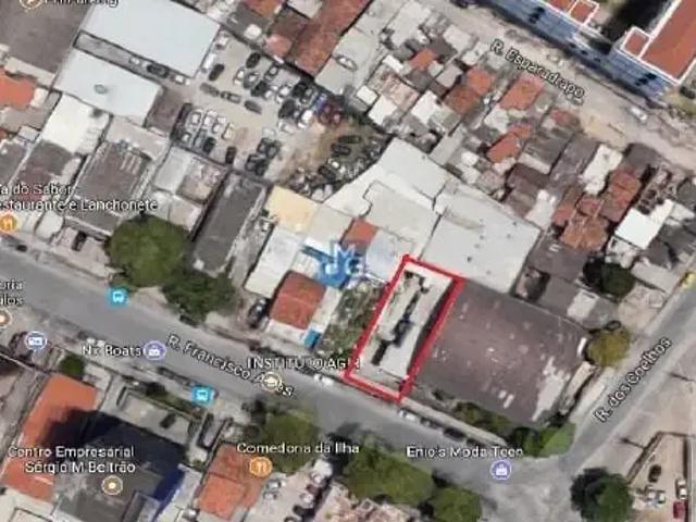 Terreno comercial para Locação em Recife/PE Ilha do Leite