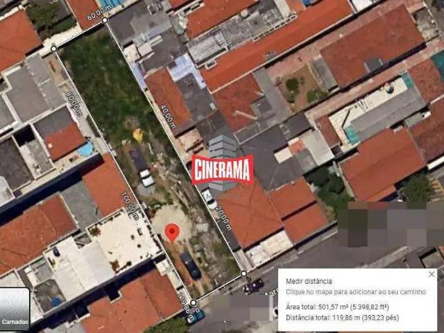 Terreno comercial para Locação em São Caetano do Sul/SP Santa Maria