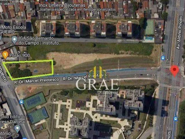 Terreno comercial para Locação em São Bernardo do Campo/SP Centro