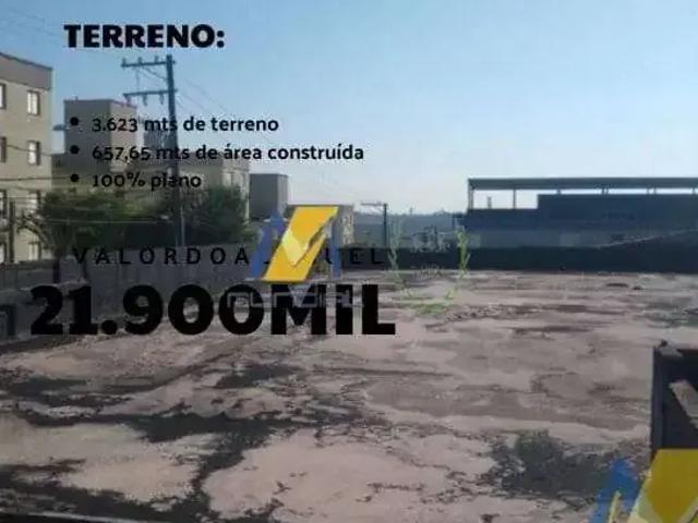 Terreno comercial para Locação em São Bernardo do Campo/SP Paulicéia