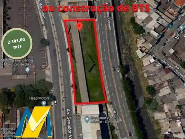 Terreno comercial para Locação em São Bernardo do Campo/SP Rudge Ramos