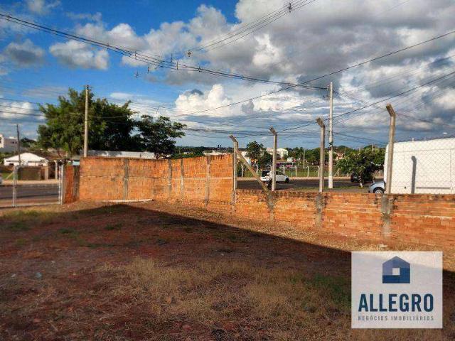 Terreno comercial para Locação em São José do Rio Preto/SP Jardim Marambáia