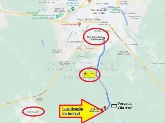 Terreno comercial para Locação em São José do Rio Preto/SP Loteamento Auferville