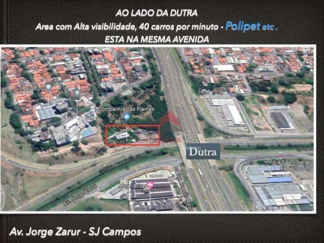Terreno comercial para Locação em São José dos Campos/SP Vila Guaianazes