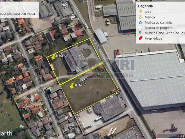 Terreno comercial para Locação em São José dos Pinhais/PR Costeira