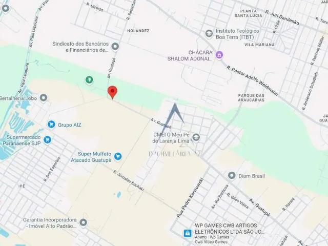Terreno comercial para Locação em São José dos Pinhais/PR Guatupê