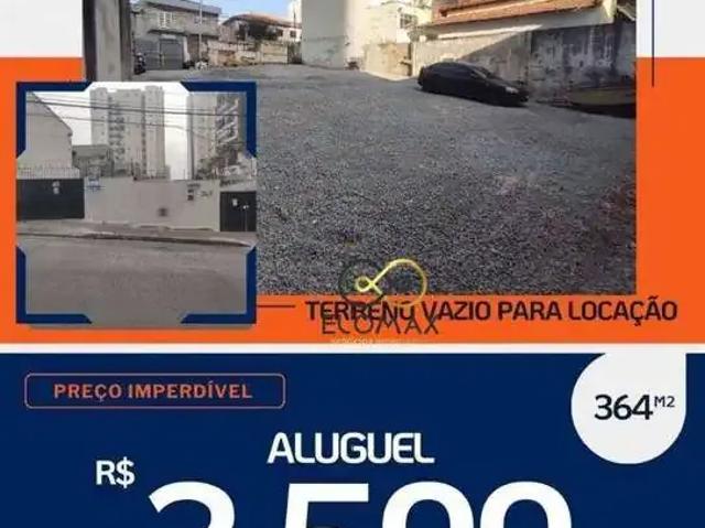 Terreno comercial para Locação em São Paulo/SP Tucuruvi