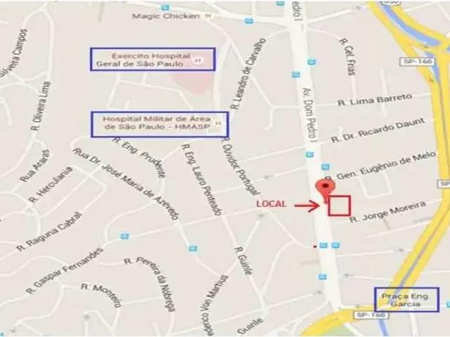Terreno comercial para Locação em São Paulo/SP Vila Monumento