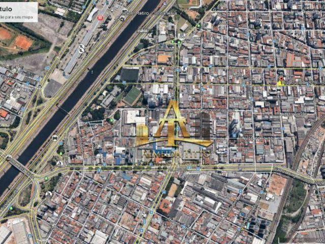 Terreno comercial para Locação em São Paulo/SP Bom Retiro