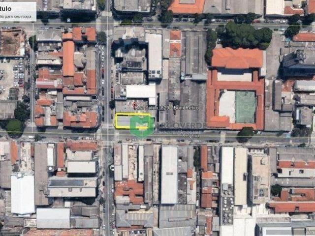 Terreno comercial para Locação em São Paulo/SP Bom Retiro