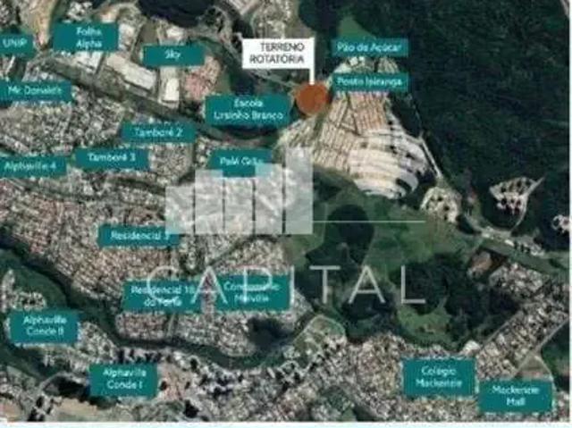 Terreno comercial para Locação em Santana de Parnaíba/SP Tamboré