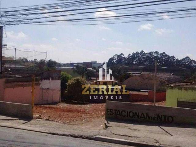 Terreno comercial para Locação em Santo André/SP Campestre