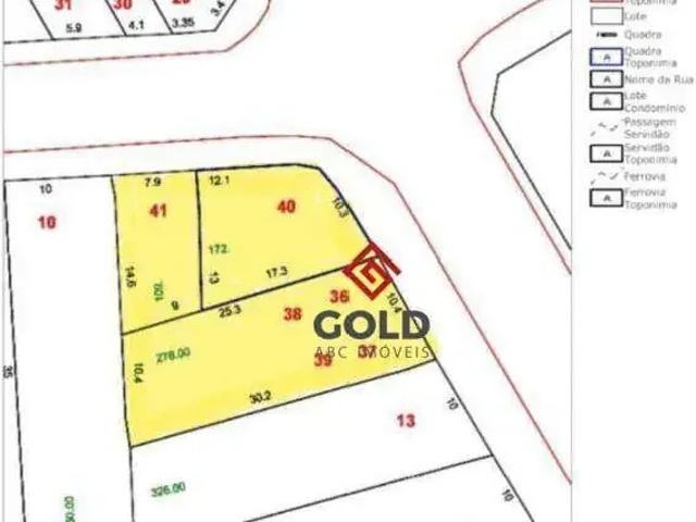 Terreno comercial para Locação em Santo André/SP Jardim