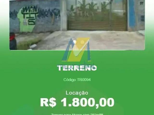 Terreno comercial para Locação em Santo André/SP Parque Jaçatuba