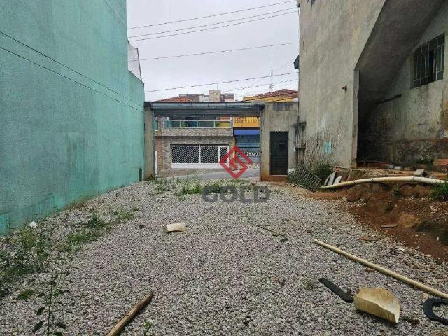 Terreno comercial para Locação em Santo André/SP Vila Curuçá