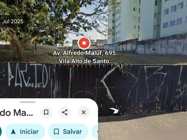 Terreno comercial para Locação em Santo André/SP Vila Alto de Santo André