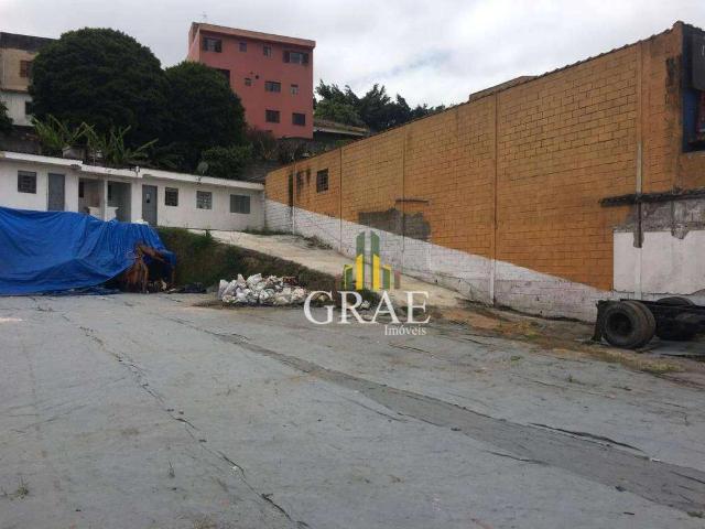 Terreno comercial para Locação em Santo André/SP Vila Sacadura Cabral