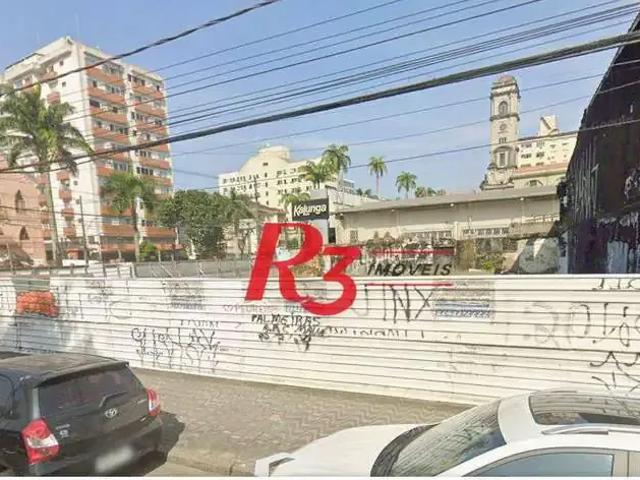 Terreno comercial para Locação em Santos/SP Vila Mathias