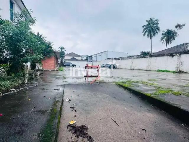 Terreno comercial para Locação em Santos/SP Vila Mathias