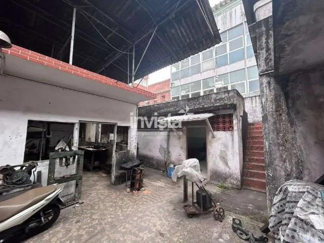 Terreno comercial para Locação em Santos/SP Vila Mathias