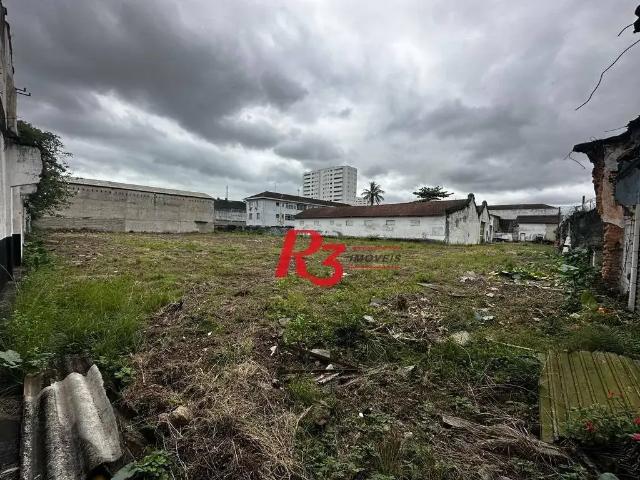 Terreno comercial para Locação em Santos/SP Vila Mathias