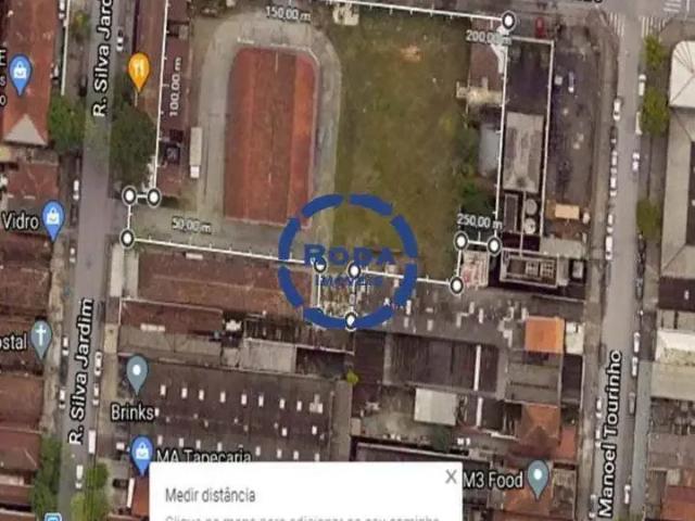 Terreno comercial para Locação em Santos/SP Vila Mathias