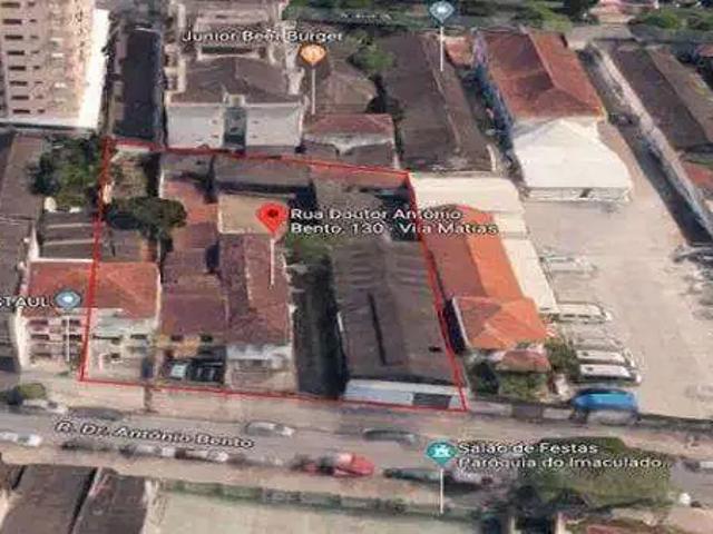 Terreno comercial para Locação em Santos/SP Vila Mathias