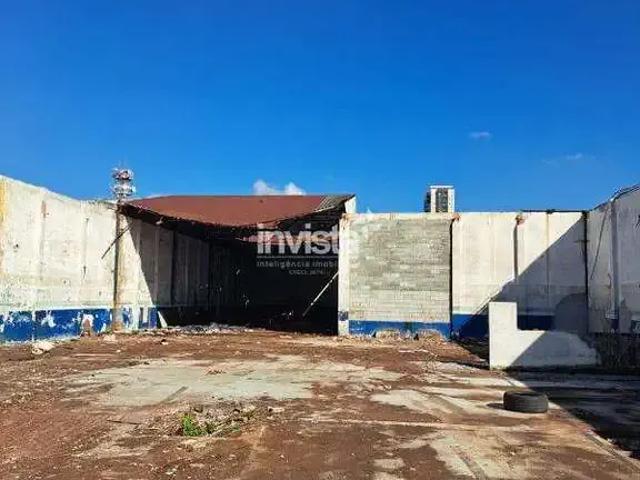 Terreno comercial para Locação em Santos/SP Vila Mathias