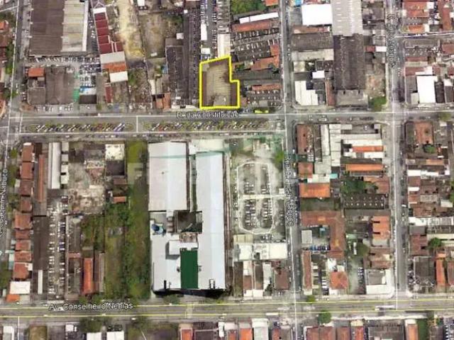 Terreno comercial para Locação em Santos/SP Vila Mathias