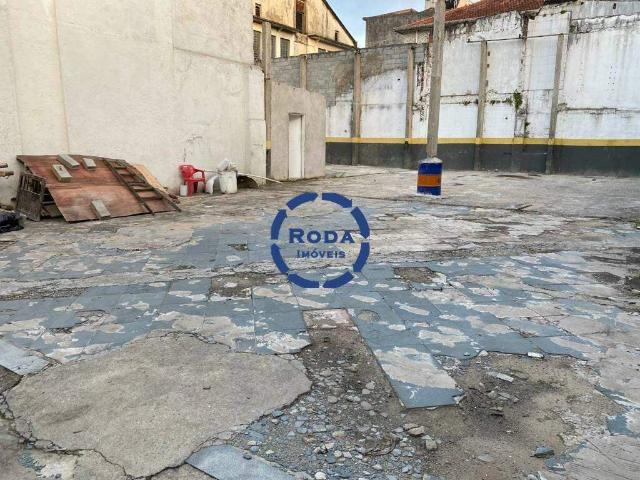 Terreno comercial para Locação em Santos/SP Vila Mathias