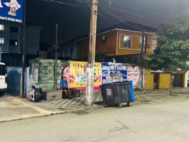 Terreno comercial para Locação em Santos/SP Aparecida
