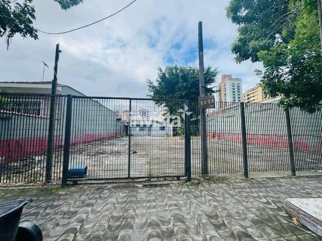 Terreno comercial para Locação em Santos/SP Aparecida