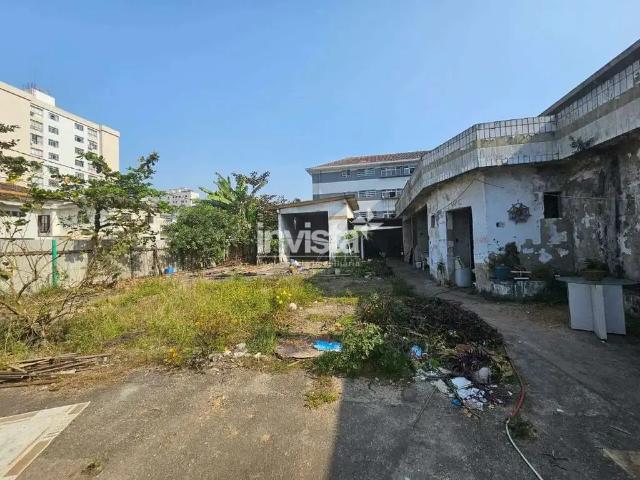 Terreno comercial para Locação em Santos/SP Boqueirão