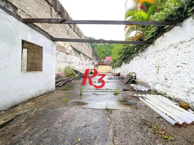 Terreno comercial para Locação em Santos/SP Centro