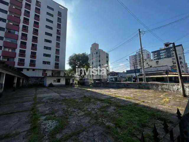 Terreno comercial para Locação em Santos/SP Embaré
