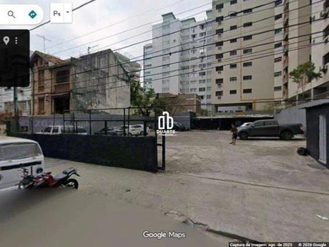 Terreno comercial para Locação em Santos/SP Embaré