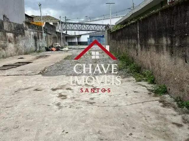 Terreno comercial para Locação em Santos/SP Estuário