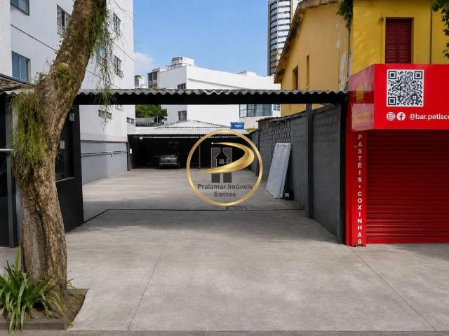 Terreno comercial para Locação em Santos/SP Gonzaga