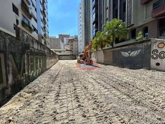 Terreno comercial para Locação em Santos/SP Gonzaga