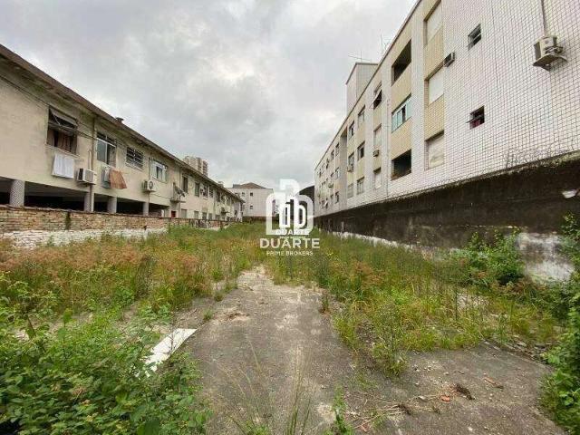 Terreno comercial para Locação em Santos/SP Macuco