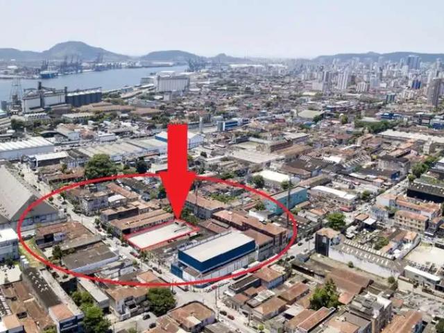 Terreno comercial para Locação em Santos/SP Macuco