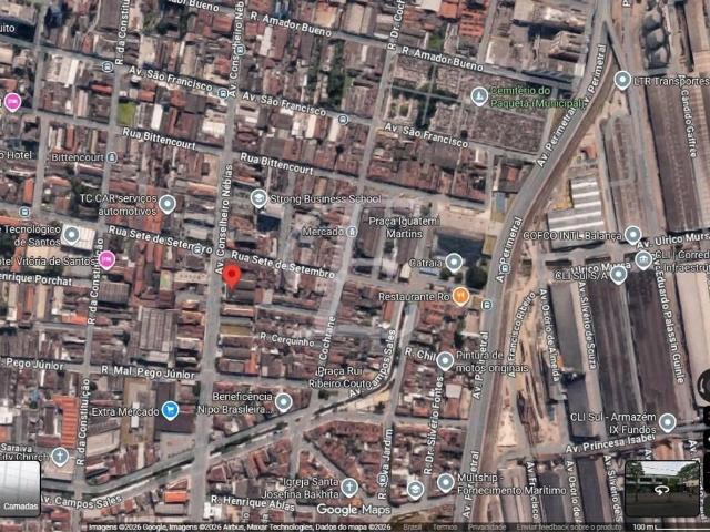 Terreno comercial para Locação em Santos/SP Paquetá