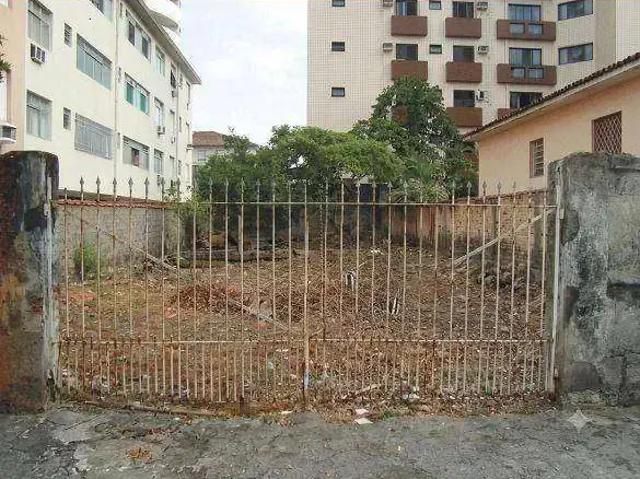 Terreno comercial para Locação em Santos/SP Pompéia