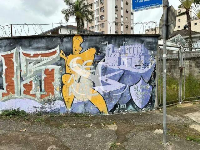 Terreno comercial para Locação em Santos/SP Ponta da Praia