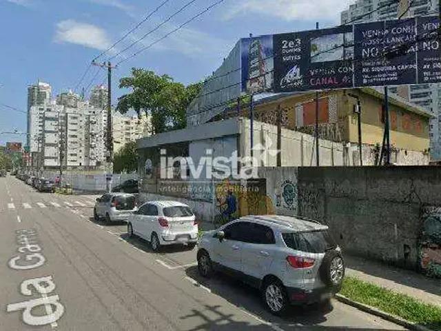 Terreno comercial para Locação em Santos/SP Ponta da Praia