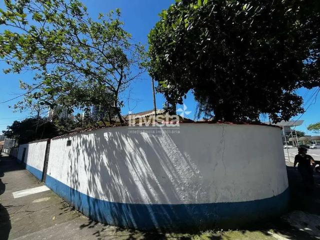 Terreno comercial para Locação em Santos/SP Ponta da Praia