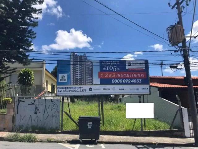Terreno comercial para Locação em Sorocaba/SP Jardim Santa Rosália