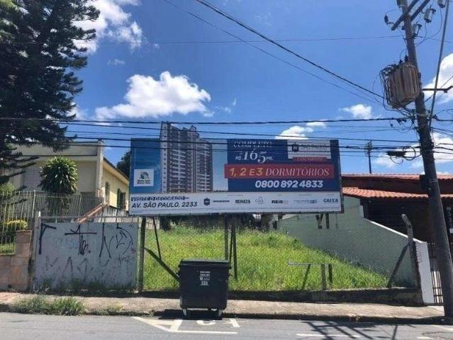 Terreno comercial para Locação em Sorocaba/SP Jardim Santa Rosália