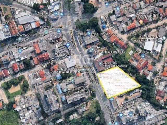 Terreno comercial para locação na Av. Cavalhada com 3.778m²