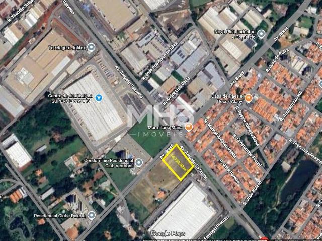 Terreno comercial para Venda em Nova Odessa/SP Jardim Mathilde Berzin